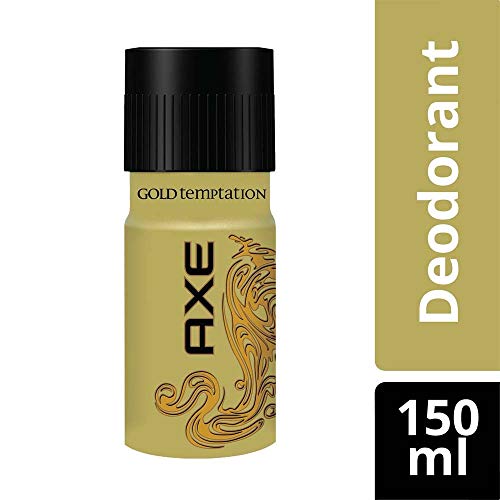 Image of AXE Signature Intense Long Lasting No Gas Body Deodorant Spray For Men 154Ml And Gold Temptation Deodorant Spray, 150Ml