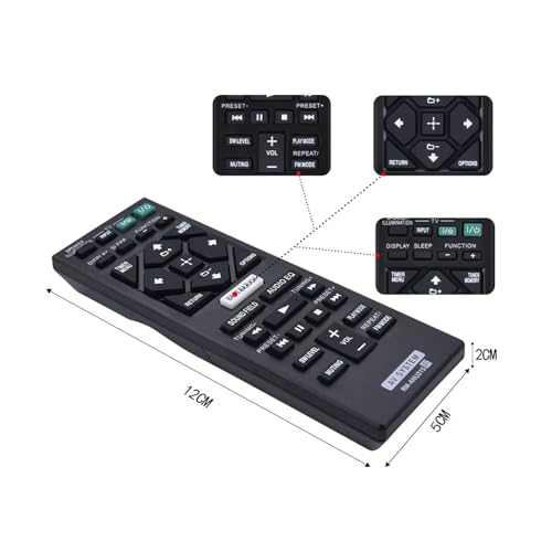 Télécommande RM-ANU215 résout les pannes de contrôle sur modèles HT-GT1 - 4