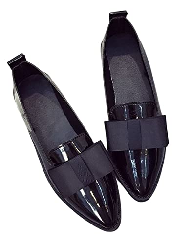 [Plus Nao] �v���X�i�I ���[�t�@�[�p���v�X ���f�B�[�X ���� �N�c �C �V���[�Y �|�C���e�b�h�g�D ���{�� ���n �u���b�N ���C�����b�h �V���v �u���b�N 37�y23.5cm�z