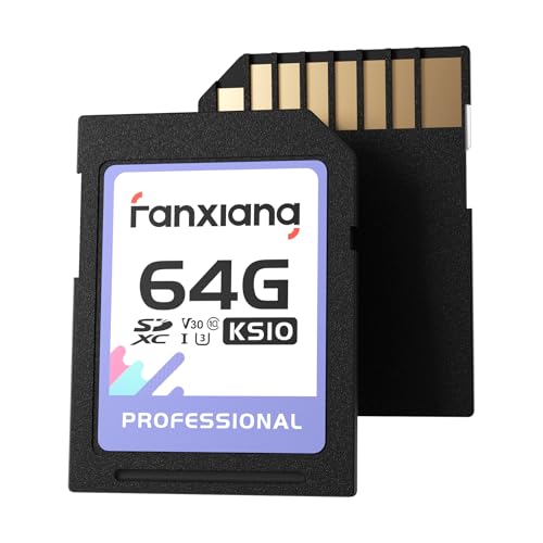 Fanxiang SD J[h 64GB2 őǏox95MB/s UHS-I U3 V30 SDXC Class10 microSD J[h ϋv J[h Full HD & 4K UHD rfI [J[ Ή