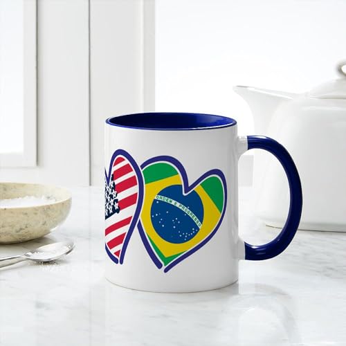 Taza de cerámica 11 oz con diseño corazón miniatura 6
