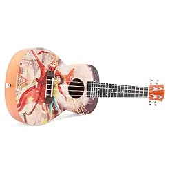 Ukulele Bois d’acajou Traditionnel 23 Pouces Ukulele Peinture colorée Uke Hawaii Enfants Petite Guitare avec Sac Gig for… - Les Beatles, Paul McCartney, John Lennon, RIngo Starr, George Harrison Ukulele Bois d'acajou Traditionnel 23 Pouces Ukulele Peinture colorée Uke Hawaii Enfants Petite Guitare avec Sac Gig for… – Image 3