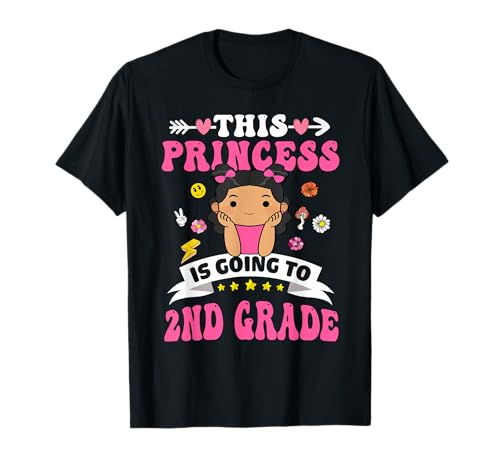 This Princess Is Going To 2nd Grade Back To School For Girls Camiseta