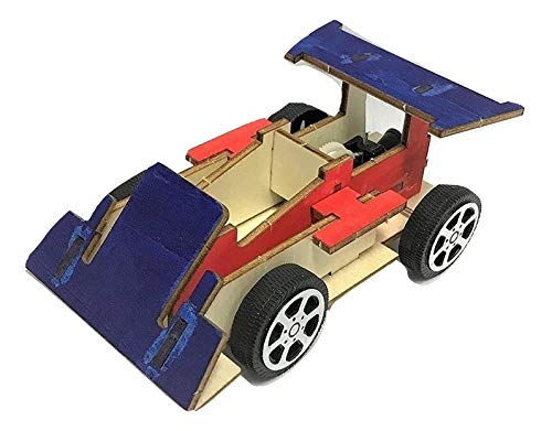 Amazon | 木で作る走る車（レーシングカー）10個セット 工作
