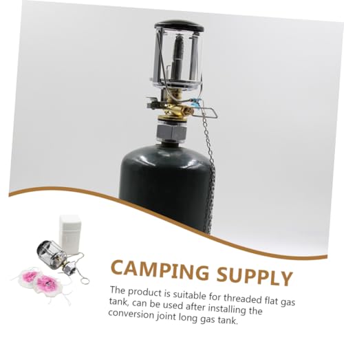 Lámpara de gas para camping en acampadas de montaña 4