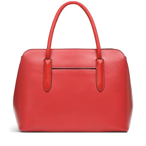 Image of RADLEY London Liverpool Street 2.0 Women's Medium Leather Ziptop Satchel Bag, Begonia