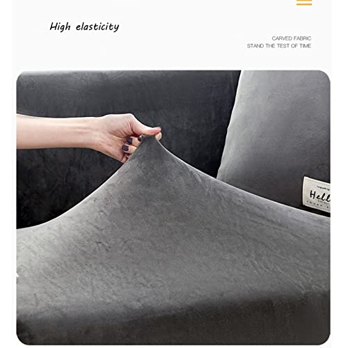 Funda de sillón con funda de cojín rosa para cubrir desgaste 6