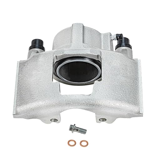 Image of Detroit Axle - Front Brake Kit for Chevrolet GMC Escalade K1500 K2500 Tahoe | Yukon Drilled & Slotted Brake Rotors Ceramic Brake Pads Brake Calipers Replacement
