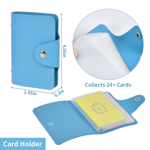 Image of Carrying Case for Yoto Mini Player with 24+ Card Holder-Blue | Hard Shell,Removable Divider, Keep Essentials Protected and Organized for Travel, Car Rides and Daily Use, Case Only