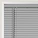 Calyx INTERIORS Room Darkening Vinyl Mini Blinds, Cordless, 1