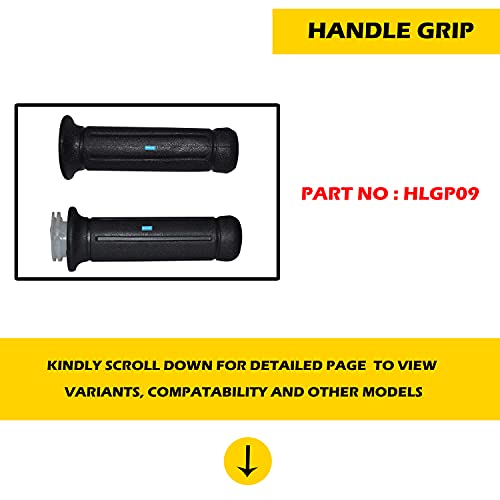 Image of NIKAVI HLGP09 Handle Grip Set Compatible for Honda Activa (Set of 2)