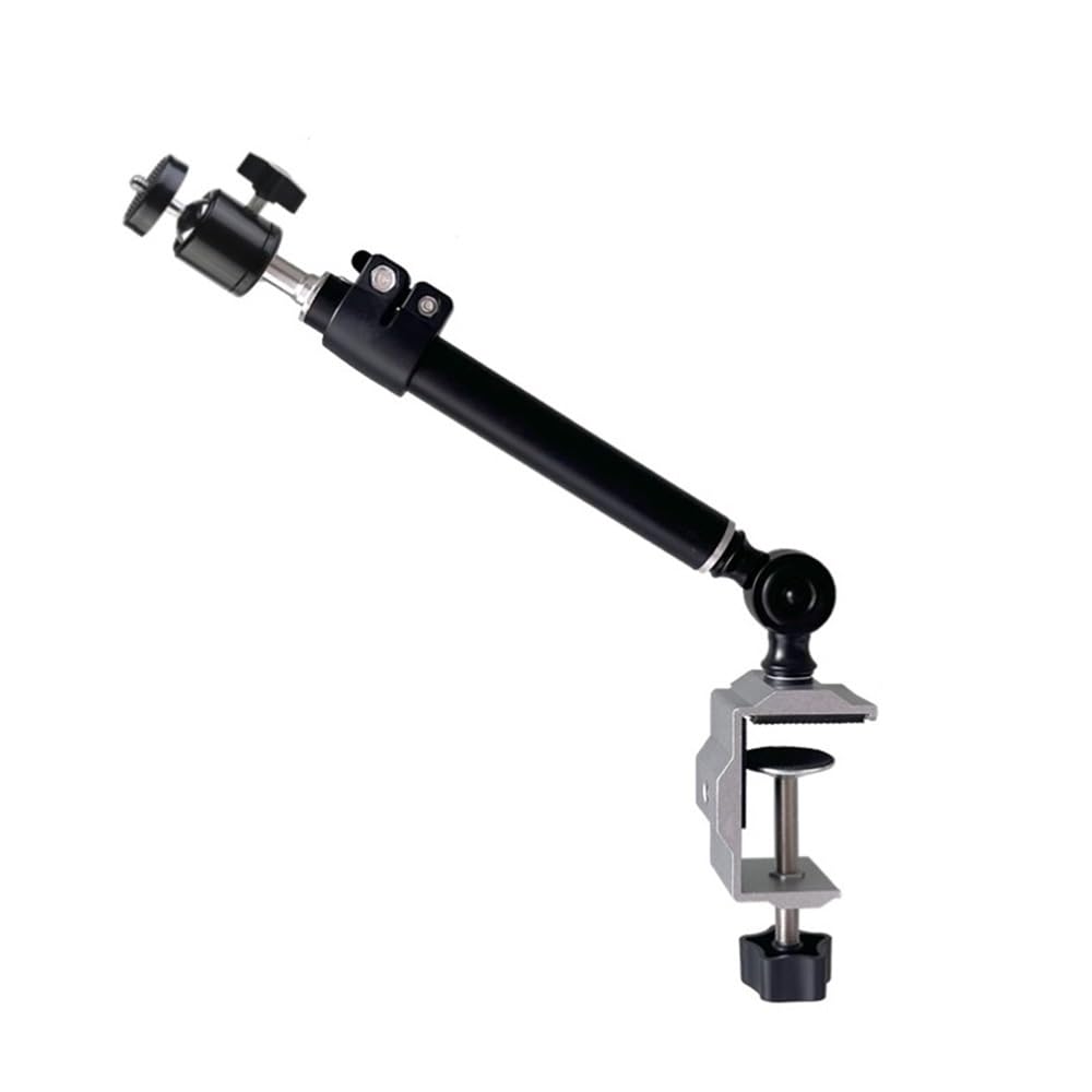 ZZlei2yu-12 Projector Holder Desktop Horizontal Fixed Bracket Projector Bedside Shelf Clip-on Stand Adjustable