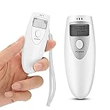 Alarma automática: alcoholímetro con un solo botón, es fácil encender el dispositivo y probar en segundos. Cuando se excede el contenido de alcohol, el zumbador se alertará automáticamente.