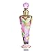 YUFENG Vintage Empty Refillable Perfume Bottles Realistic Birds Jewelled Bird Stopper Red Glass Ornament