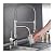 WIMPBLADB Kitchen Purified Water Filtration Faucet Dual Handle hot and Cold Drinking Water Pull-Out countertop Mounted Mixer Purification Faucet(Nickel A)