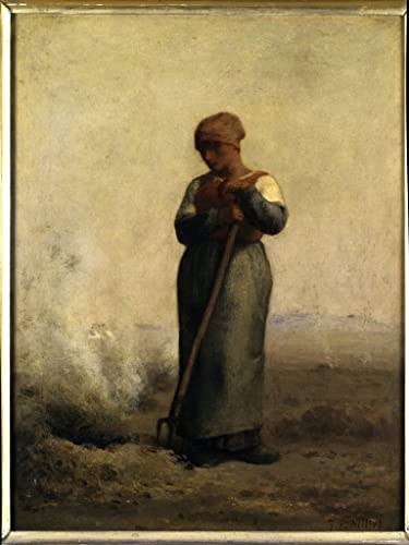 Impression sur toile Jean-François Millet affiche d'art salon haut de gamme