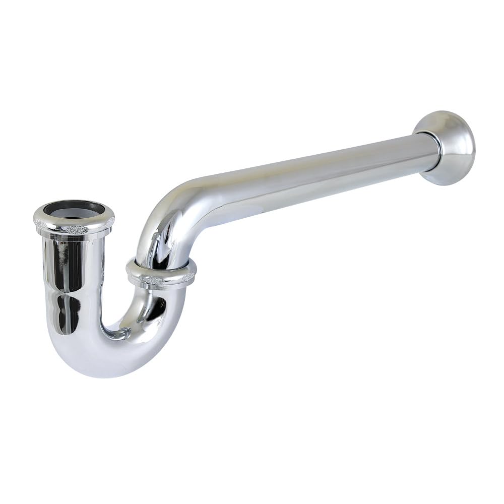 Trampa P Kingston Brass de calibre 18 y acabado en cromo pulido de alta gama