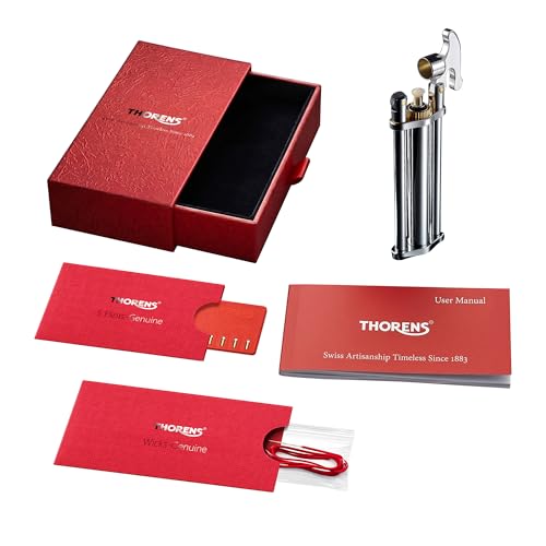 Encendedor Stick Tres Secciones Thorens Plata