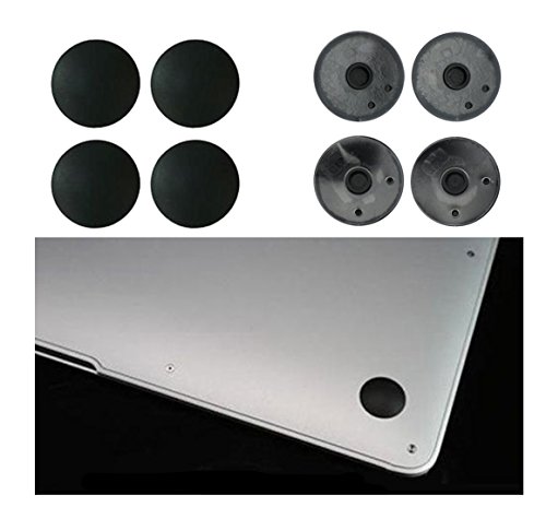 4x Rubber Feet Replacement for Apple MacBook Air 11'' 13'' Bottom Case A1369 A1370 A1465 A1466 by iRepair Mac, [Importado de UK]