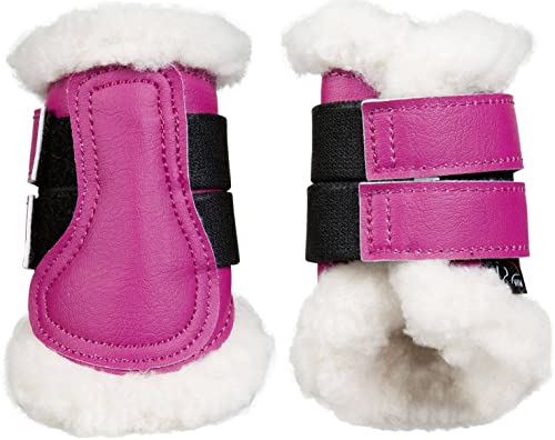 Guêtres HKM Comfort Shetty bleu gris pour poneys