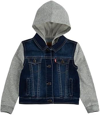 Levi's Lvn Indigo Jacket, Chaqueta Niños, Azul (Anochecer Índigo), 3 meses