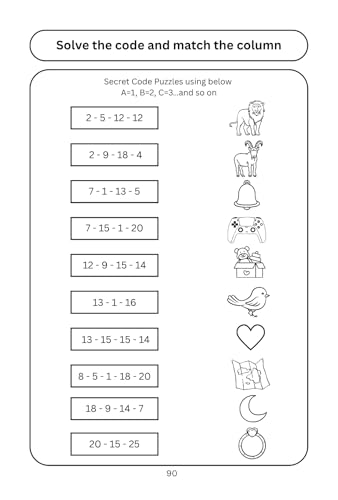 Image of Brain Games and Word Games for Brilliant Kids - 8 to 9 Years Old - Activity Book for Kids - Set of 2 Books | Memory Games | Best Birthday Gift | Vocabulary Booster