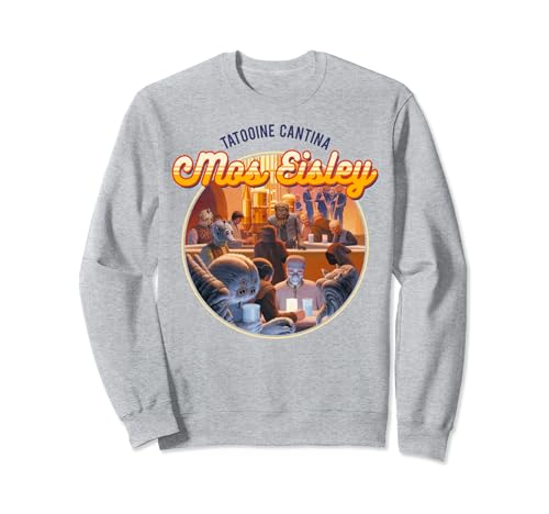 Sweat-shirt Star Wars Mos Eisley Tatooine Cantina imprimé graphique pour fan de saga