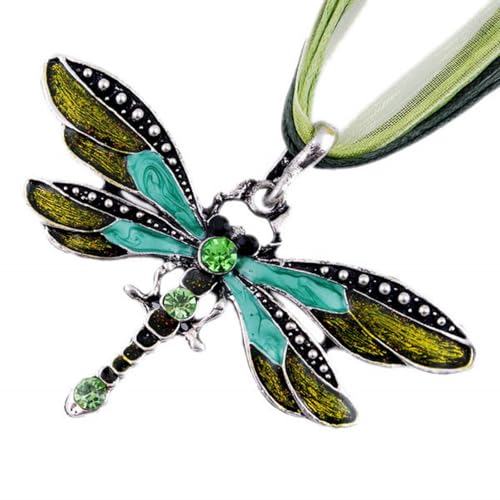 Collier libellule cristal ZXQUEGF - Finition raffinée pour pendentif femme