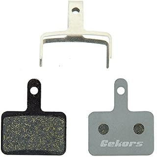 Gekors Disc Brake Pads for Shimano/Tektro/TRP (Semi-Metallic With Lightweight Aluminum Back)