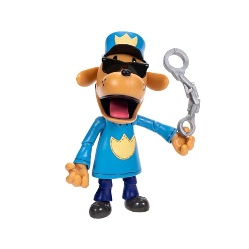 Dog Man 5" / 12.7cm Articulated Action Figure with Accessories by Jakks Pacific - Image 2