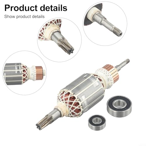 Rotor 5136337 pour réparer la perte de puissance des perforateurs HR4001C et HR4010C