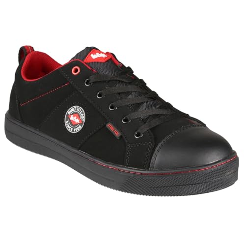 Lee Cooper LCSHOE054 Workwear SB/SRA, botte de baseball rétro, botte de sécurité unisexe au...