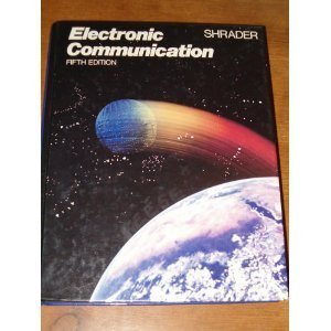 Hardcover Electronic Communication by Robert L. Shrader (1985-01-03) Book