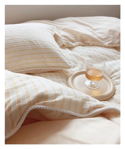Juego de funda nórdica de 4 piezas de algodón y ropa de cama 3