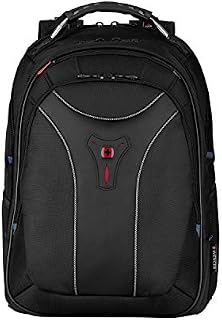 Wenger 600637 CARBON 17 Inch MacBook Pro Backpack, Padded Laptop Compartment with Case-Stabilising Platform in Blue {30 Litre}