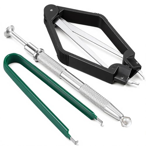 4PCS IC Chip Puller Tool, IC Chip Remover Tool U-Shape ROM Extractor 4-Claw Prongs Grabber Puller Motherboard Circuit Board Component Remover Tools Clip Pliers for Disassembly Electronic Component