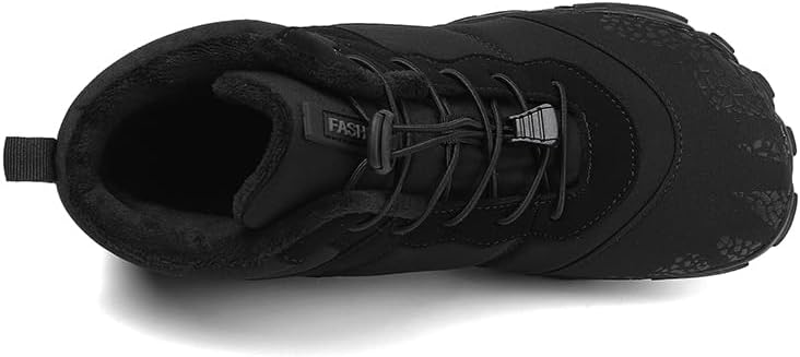 Peak Footwear Vindra Pro Winter Barefoot Shoes for Men & Women – Wide Toe Box Minimalist Boots with Thin Flexible Sole, Warm Lining & Non-Slip Grip for Natural Comfort and Posture Support