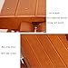 SH-Chairs Multifunctional Wooden Creative Step Stool Folding 3 Steps Step Ladder Chair Flower Stand for Kitchen Decoration Library (Color : B)