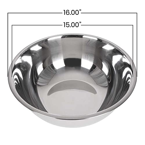 Tazón multipropósito de acero inoxidable de 13 cuartos miniatura 6