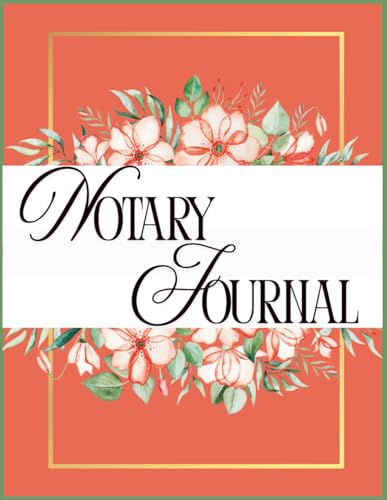 Notary Journal Log Book