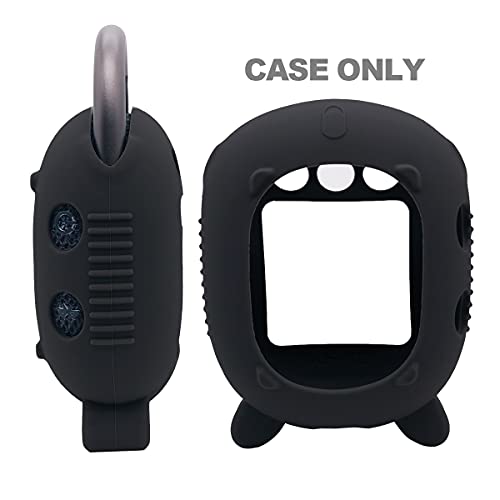 JCHPINE Silicone Cover Case for JBL Clip 4 Portable Bluetooth Speaker, Protective Carrying Case for JBL Clip 4 Portable Bluetooth Speaker Accessories (Black) by JCHPINE - Image 2