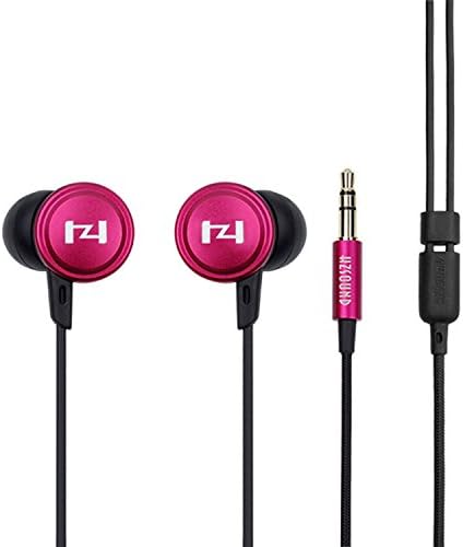 Headphones,HZSOUND EP001 in-Ear Earbuds Without Mic (Red)