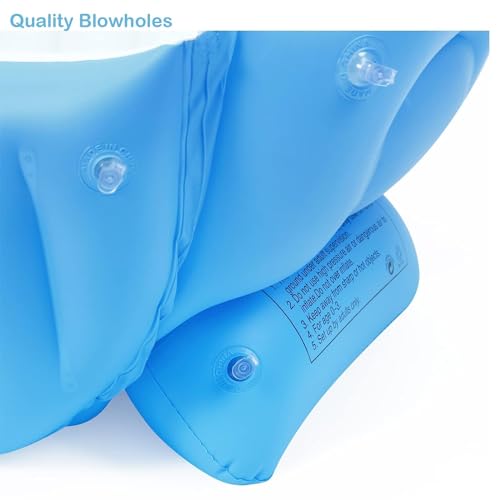 Image of Baby Inflatable Bathtub, Portable Infant Toddler Bathing Tub Non Slip Travel Bathtub Mini Air Swimming Pool Kids Thick Foldable Shower Basin with Air Pump, for Baby Kids 0 to 3 Years