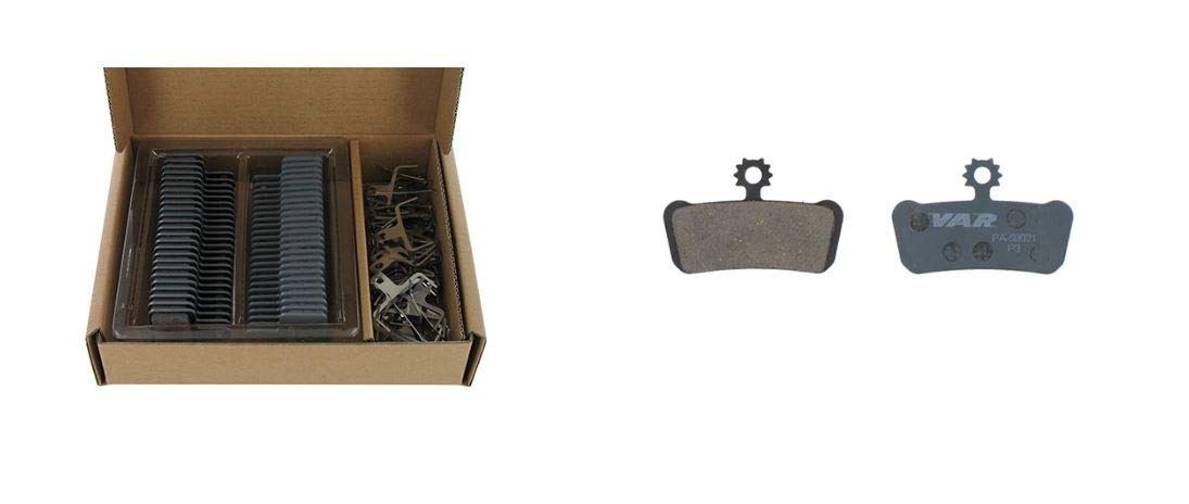 Var VR59021-B Pastillas de Freno, Unisex Adulto, Carbono, Única
