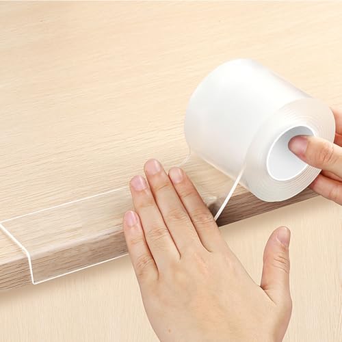 Image of Clear Soft Corner Protectors for Furniture Strip,2 in x 9.84 FT,Sharp Edge & Table Bumper,Window Edge,Wall Protector, Soft Corner Guards Safe for Proof,Table Corner Protectors in Family