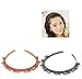 Produktbild 2 Stück Hairstyle Hairpin,Double Bangs Hairstyle Hair pin,Frisurenhilfe Haarreif,Magic Hair Twist Styling Clip,Stirnband Haar