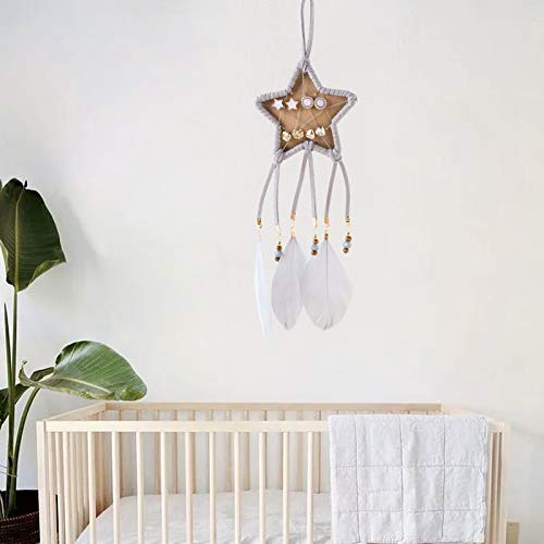 Juttira, 8Pcs Dream Catcher Metal Rings Gold Dreamcatcher Metal Hoops Star Shaped Macrame Ring For Crafts, Macrame Wall Hanging, Wedding Wreath Decor, 4 Sizes (2/4/6/8 Inches) #TOP5