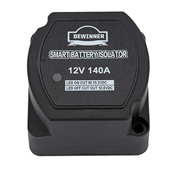 双电池智能隔离器 DEWINNER VSR 140A 12V 适用于ATV、UTV、船只、房车等越野车辆