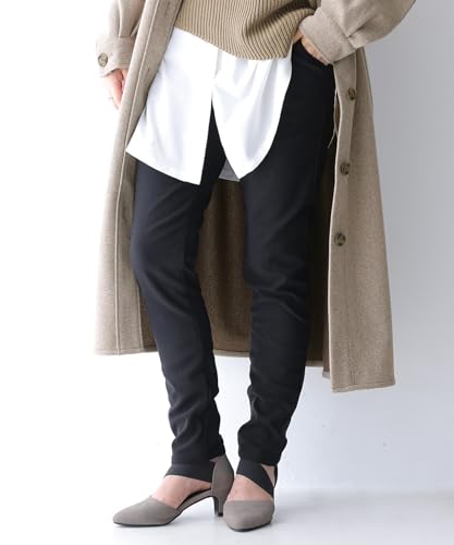 n'OrLABEL(オシャレウォーカー) 裏起毛フレキシンテーパードパンツ pkn0132 の商品画像 6