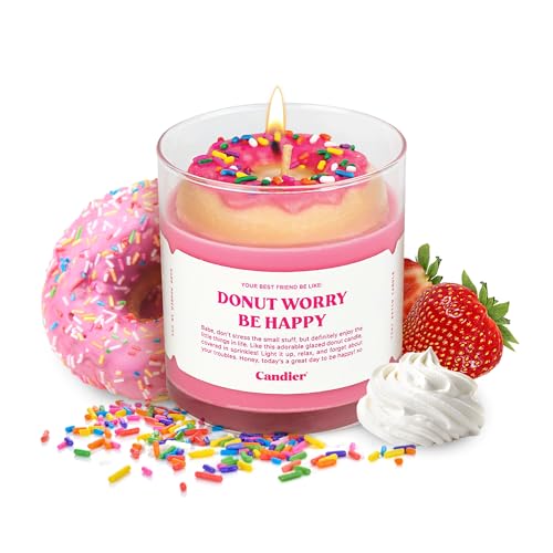 Donut Worry Scented Soy Candle